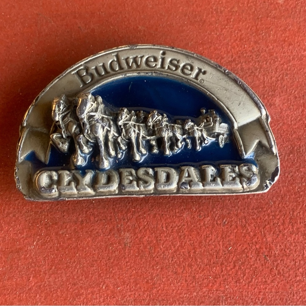 Vintage Budweiser Clydesdales Belt Buckle